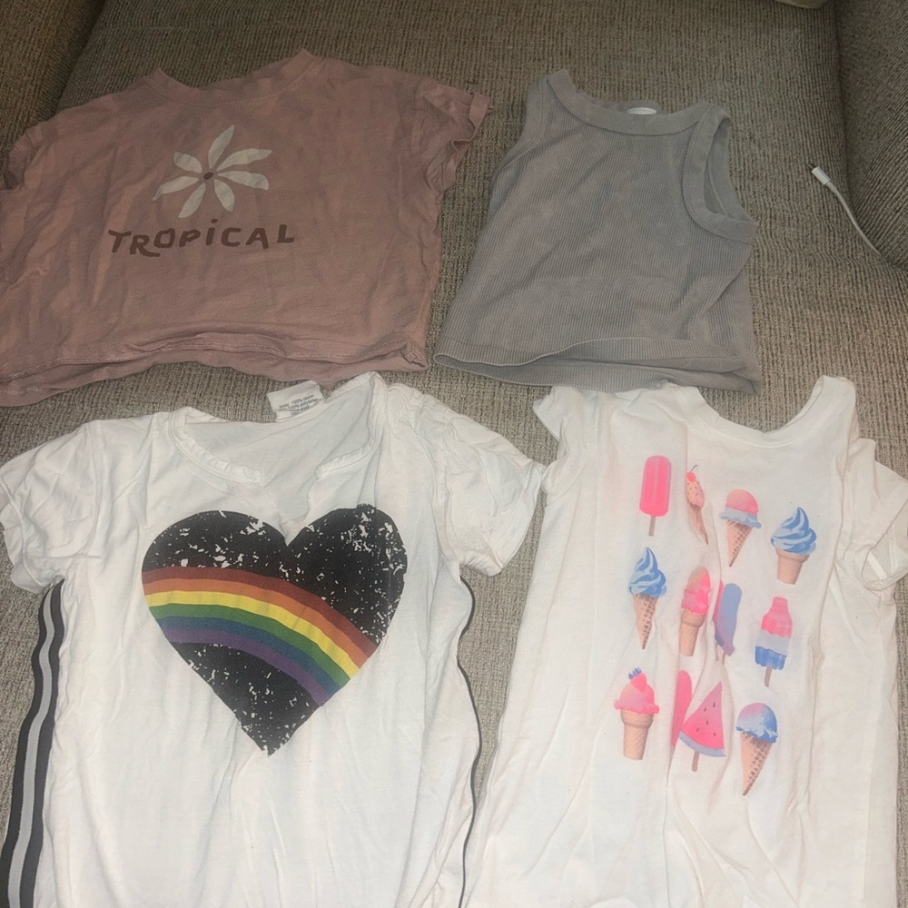 Lot of 12 long sleeved shorts for girls - Picture 6 of 8